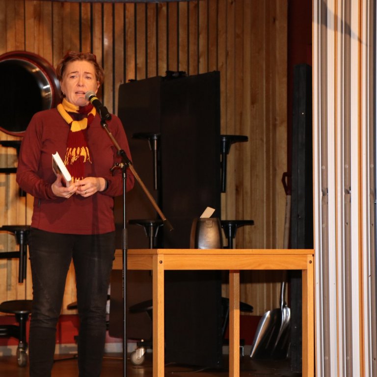 Rithöfundur í heimsókn