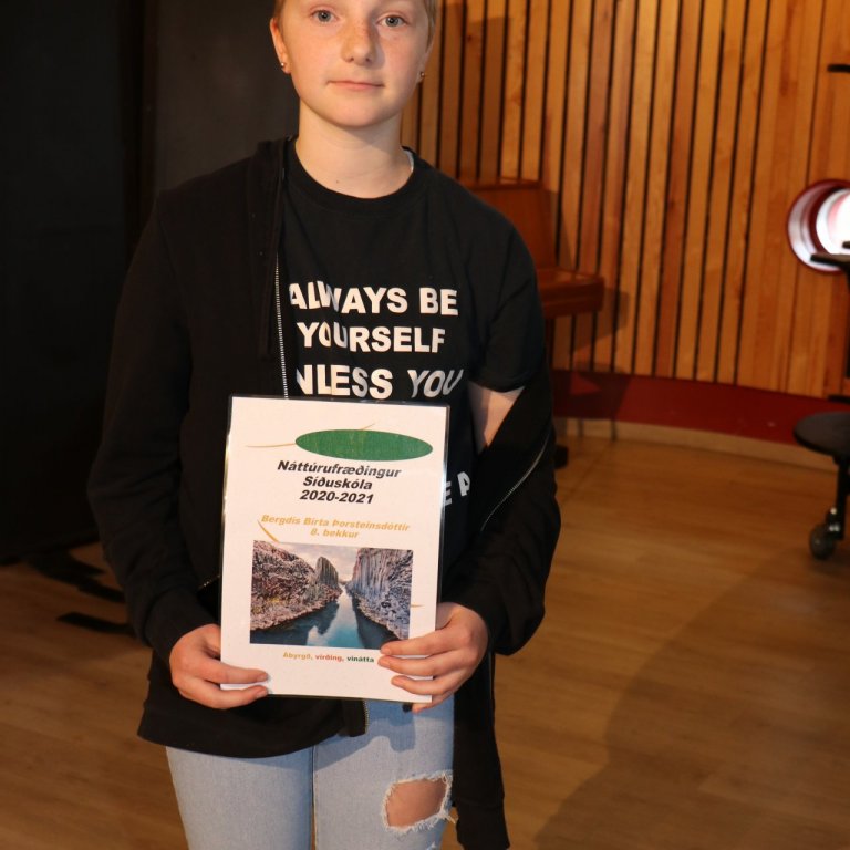 Dagur íslenskrar náttúru og Náttúrufræðingur Síðuskóla