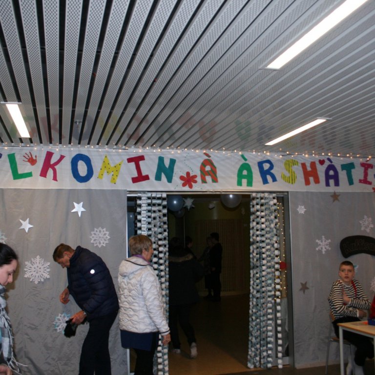 Myndir frá árshátíð Síðuskóla 2018