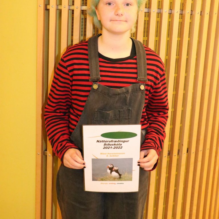 Náttúrufræðingur Síðuskóla 2021