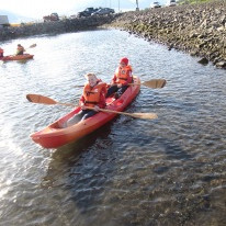 Í heimsókn hjá Nökkva