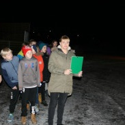 Heimsókn slökkviliðs og rýmingaræfing