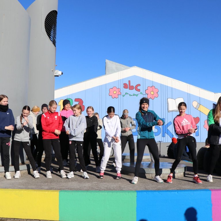 Ólympíuhlaup ÍSÍ í Síðuskóla