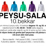 Peysusala 10. bekkjar
