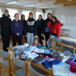 Í heimsókn hjá Rauðakrossinum