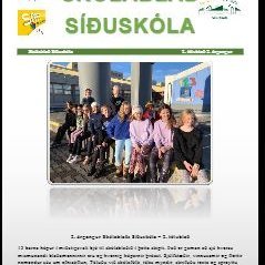 Nýtt tölublað skólablaðs Síðuskóla komið út