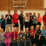 Mynd af sigurvegurum síðasta árs