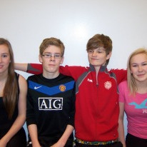 Helena, Grétar, Sverrir og Auður