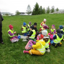 Tjaldferð á Álfhól hjá 1. bekk, Síðuseli og Krógabóli